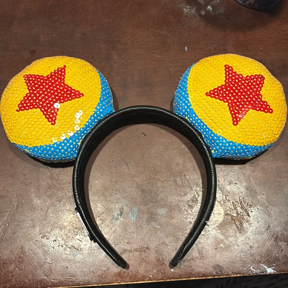 Disney Toy Story Sequin Pixar Ball Mickey Ears Headband -
